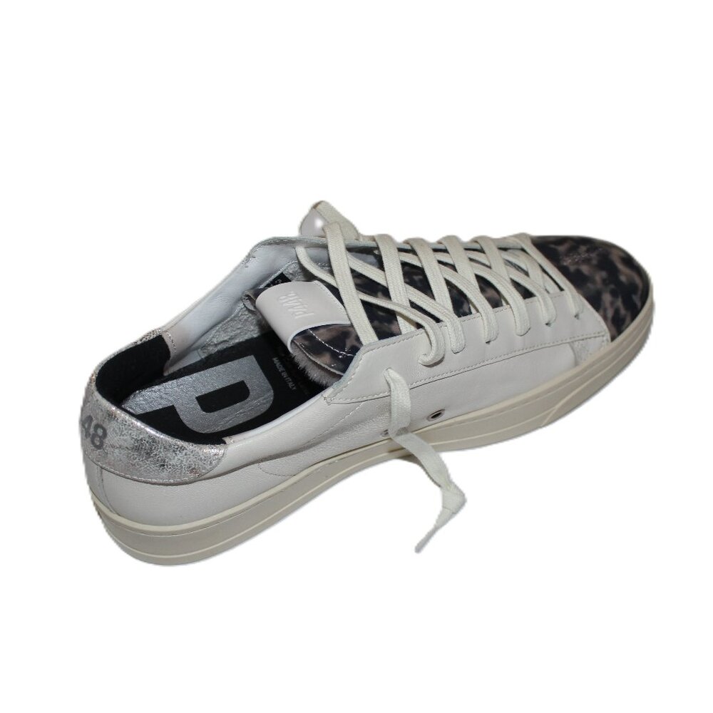 P448 WOMEN'S JACK TURTLE LEATHER SNEAKERS